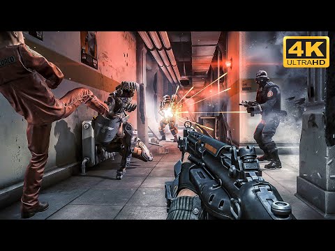 Nazi Prison Breakout | Ultra Realistic Immersive Graphics Gameplay [4K 60FPS] Wolfenstein