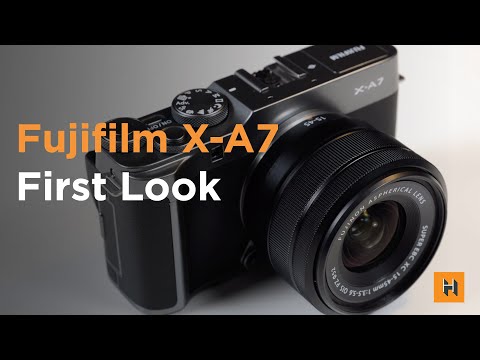 Fujifilm X-A7 First Look!