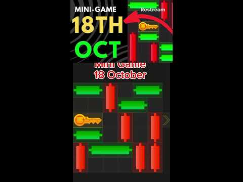 Hamster Kombat Mini Game 18 October | mini game puzzle l puzzle game solve 18th October 2024