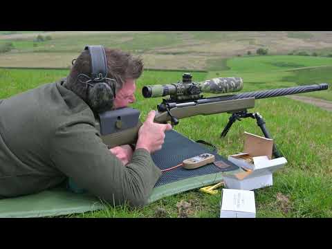 408 Cheytac at 1000 metres, watch the bullet trace from this Barnard/Krieger/McMillan combo