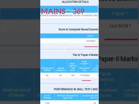 My SSC CGL 2022 Final Scorecard | Marks ?? | 1st preference #ssc #cgl