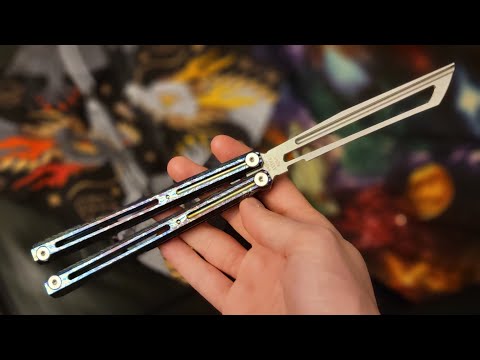 I might like toxic anos now? | Thomas Balisong x Serum Velocity Astra unboxing and first impressions