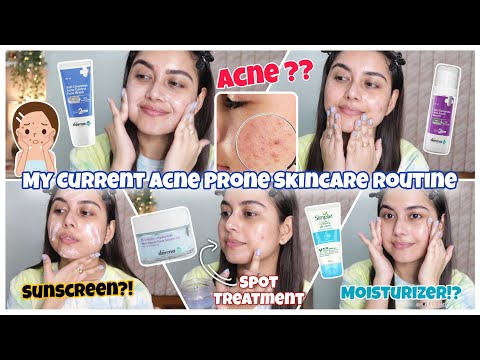 My Current Acne Prone Skincare Routine !