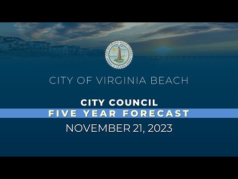 City Council Five Year Forecast - 11/21/2023