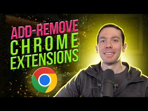 How to add or remove extensions to Google Chrome