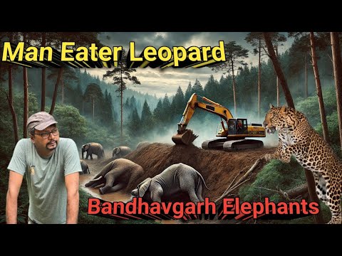 Man Eater Leopard Operation & Preparations । Bandhavgarh Elephants Death