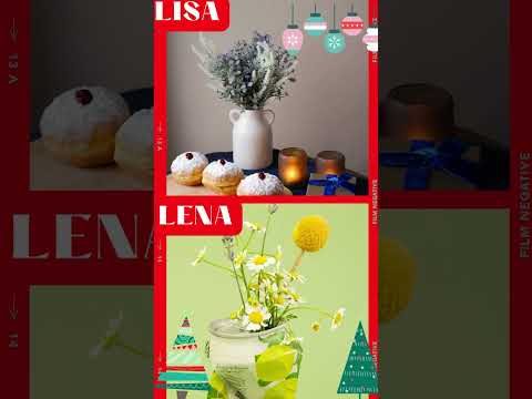 LISA OR LENA CHRISTMAS TREE💗