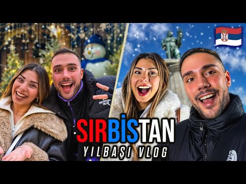 SIRBİSTAN YILBAŞI VLOG | 4 MİLYON OLDUK | CHRISTMAS MARKET GEZDİK | Pınar ve Burak