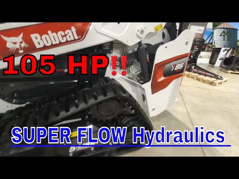 105 HP! SUPER FLOW Bobcat T86