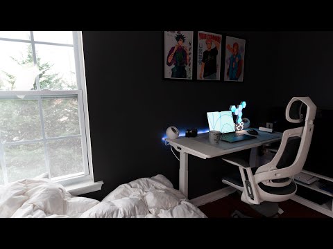 MY NEW PRODUCTIVITY DESK SETUP! | SOLOS Standing Desk Review