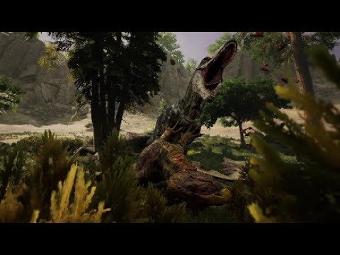 Tyrannosaurus Rex hunting compilation. Path of Titans.