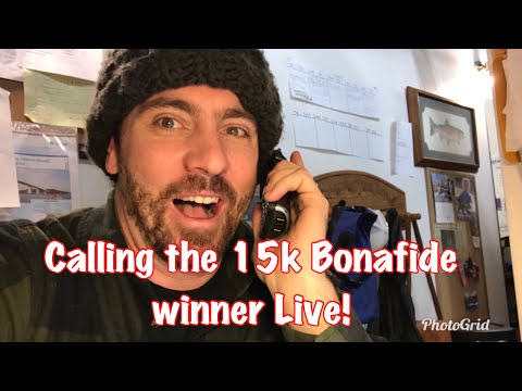 Surprising our 15k Giveaway Winner with a Bonafide RS 117 Live on the phone