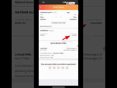 Train Ticket CANCEL kaise kare | How to cancel train ticket online