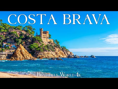 Costa Brava 4K • Explore Rugged Coastlines, Hidden Coves, and Charming Mediterranean • 4K VIDEO HD