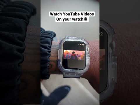 Watch YOUTUBE videos on your Apple Watch. Download “Watchtuber” enjoy!