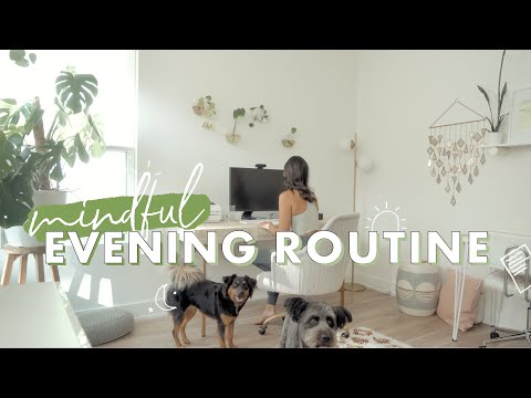 💫 Mindful Evening Routine in *quarantine* | boundary-setting + healthy habits