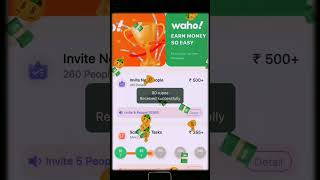 Wahoo App Se Paise Kaise Kamaye 2024 | Waho Pro App se Paise Kaise Kamaye || Waho App Payment Proof