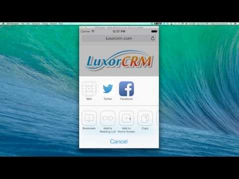 Luxor CRM Mobile