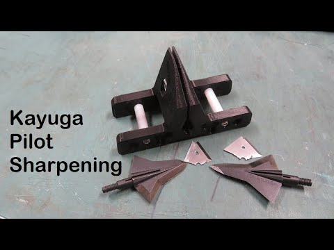 Kayuga Pilot sharpening and sharpness test