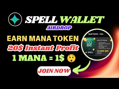 Spell Wallet Airdrop Update🤑 | Withdraw 20$ Instantly | Spell Wallet Daily Puzzles