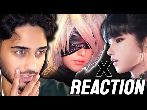 REACTION | 2B Is In Stellar Blade?! Nier: Automata X Stellar Blade CROSSOVER! (2B X EVE)