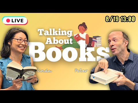 Talking About Books in English | Go Live! 2024/08/19