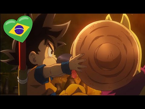 🇧🇷É ISSO O QUE ACONTECEU QUANDO SE MEXE COM O GOKU COMENDO 😂 | Dragon Ball Daima EP 3