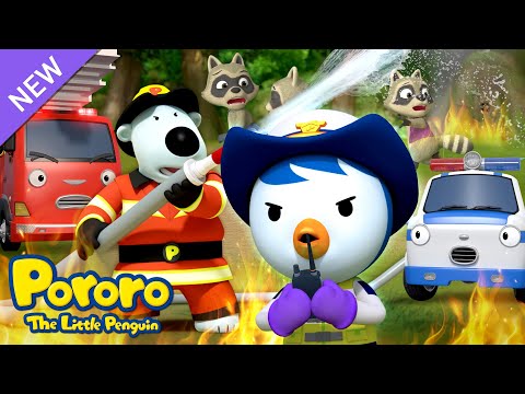 Pororo Movie - Go! Pororo Rescue Team | #2 Don't Play with the Fire Extinguisher | Kids Safety Rules