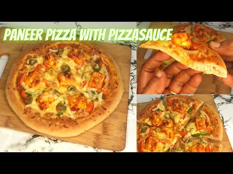 Paneer Pizza | How to make Pizza at Home | Pizza Sauce | Pizza recipe by Paradise Feast