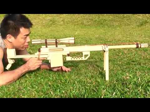 M200 sniper gun (rubber band gun) 橡皮筋槍 狙擊槍