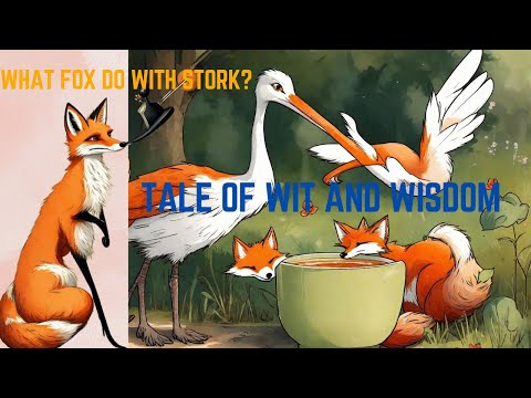 Tit for Tat | Clever Stork Outsmarts a Fox | #englishstory #animals #bedtimestory @aljazeeraenglish