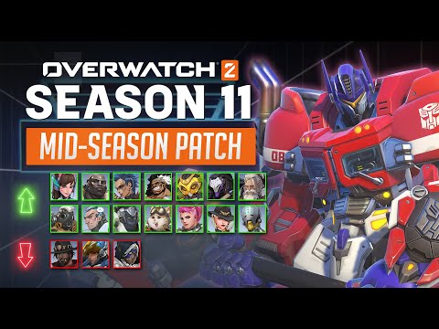 EVERY Tank is BUFFED | Overwatch 2 - MID SEASON 11 Patch