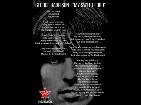 George Harrison - My Sweet Lord 1970 Subtítulos Español & Inglés