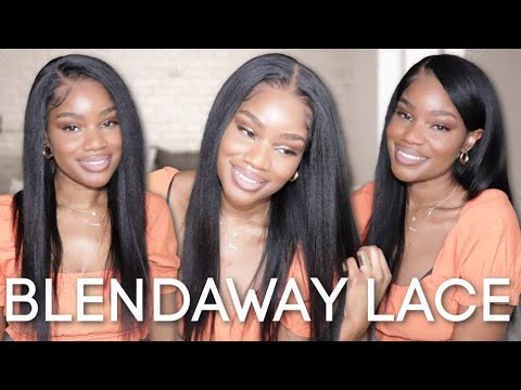 *BEGINNER MUST-HAVE!* 5*5 HD BlendAway Yaki Straight Lace Wig Install & Styling~ FT.Nadula Hair