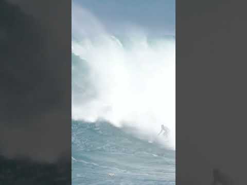 JAWS NEXT LEVEL BIG WAVE SURFING- KAI LENNY #shorts