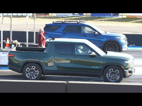 Rivian R1T vs Ford Explorer ST