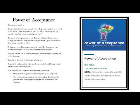 5. Emotional State: The Adult Power of Acceptance and the Skill of Empathy (Blue Brain)