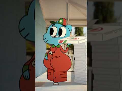 Is pizza really a vegetable? 🍕🥦❓ #gumball #cartoons