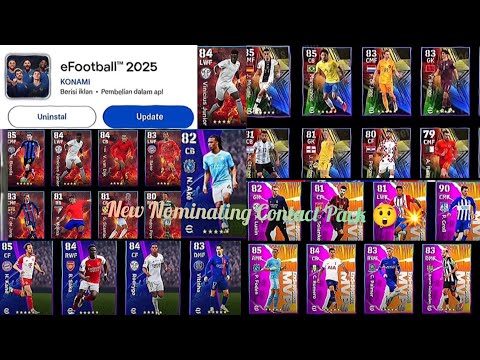 eFootball Season 7 Update|New Nominating Contact Pack😲!! Upcoming Thursday Event|#viral#trending#pes