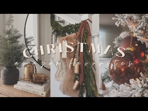 Amazon Christmas Decor Favorites || Best Christmas Home Decor finds & Must Haves || Style With Me