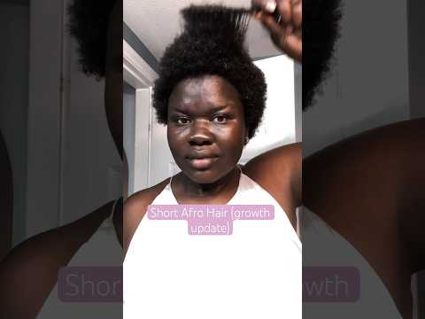 My Natural Hair update post big chop 1 Year Ago. #4chair #shorts #shortvideo #hair #haircare