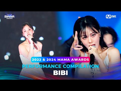 [#2024MAMA] PERFORMANCE COMPILATION | BIBI (수상자 역대 마마 무대 모아보기)