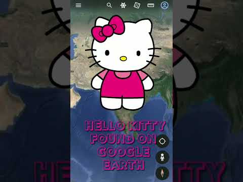 Hello Kitty Found🤯In Google Map|Google Map Secrets|