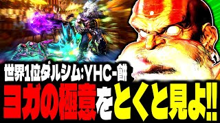 【SF6】世界1位ダルシム！ヨガの極意をとくと見よ！！「YHC-餅:ダルシム」【スト6】