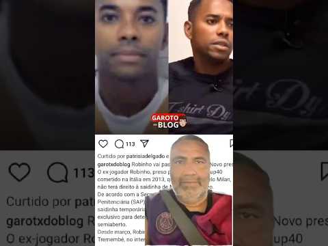 Robinho passará natal e ano novo na cadeia. Foi negado o habeas corpus e seguirá preso. #noticias