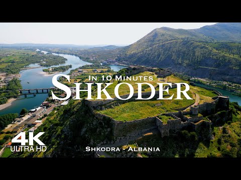 Shkodër 🇦🇱 Shkodra Drone Aerial 4K | Albania Shqipëria #shkodra