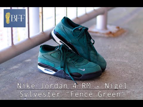 Are these the best sneaker story of 2024? Jordan 4 RM Nigel Sylvester "Fence Green"