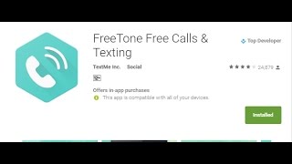 freetone free call anyway