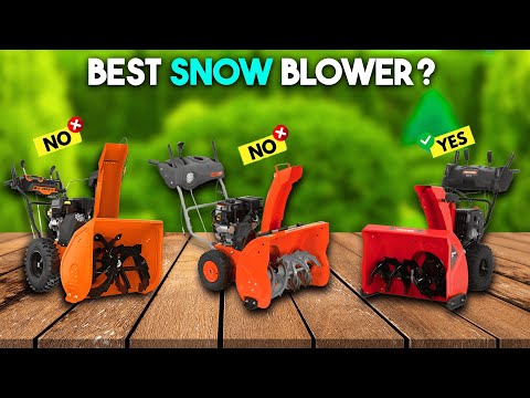 5 Best Snow Blowers 2025 - The Only 5 You Should Consider