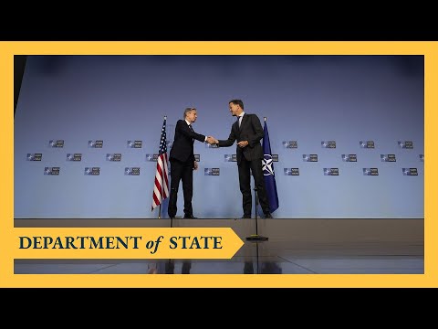 Secretary Blinken meets with NATO Secretary General Mark Rutte